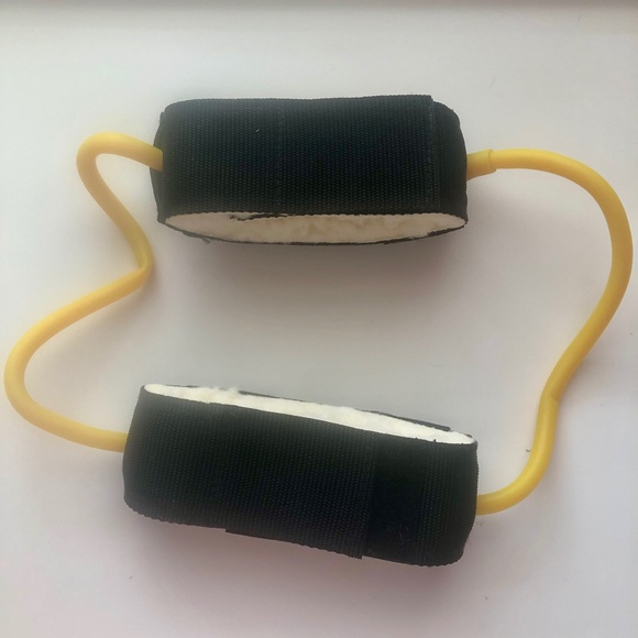 JOE NAMATH Power Bands Resistance Exercise Tubing w/30 Min VHS + Fitness Guide - Picture 14 of 16